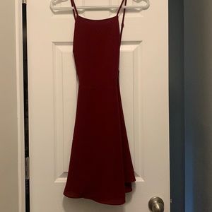 Cocktail dress size medium, open back